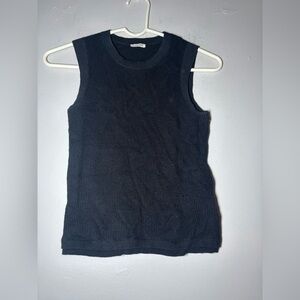 L’AGENCE cotton and cashmere blend tank top size XS